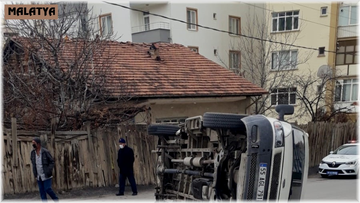 Malatya'da trafik kazası: 1 yaralı