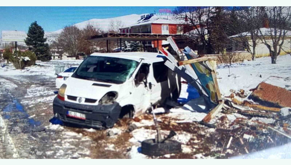 Malatya'da trafik kazası: 2 Yaralı