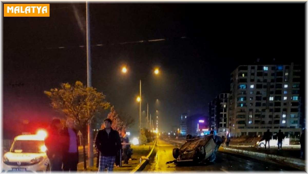 Malatya'da trafik kazası: 3 yaralı