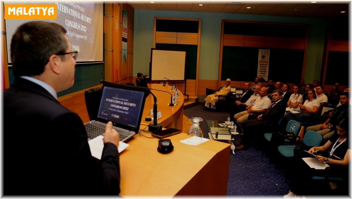 Malatya'da Uluslararası Güvenlik Kongresi