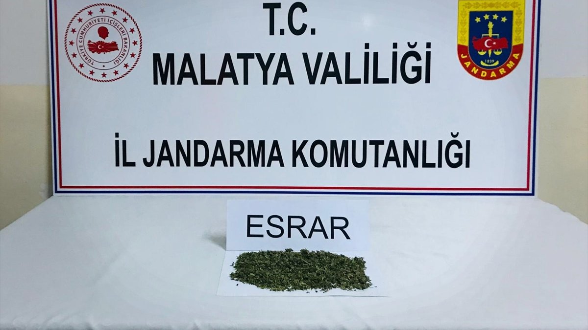 Malatya'da uyuşturucu ile mücadele