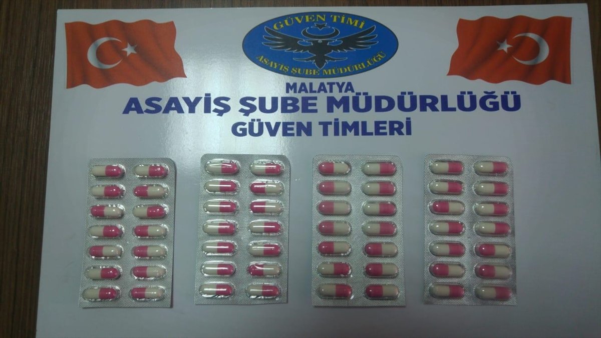 Malatya'da uyuşturucu madde ele geçirildi