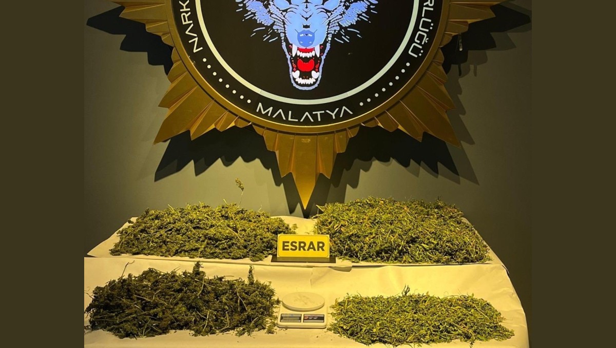 Malatya'da uyuşturucu operasyonu: 1 gözaltı