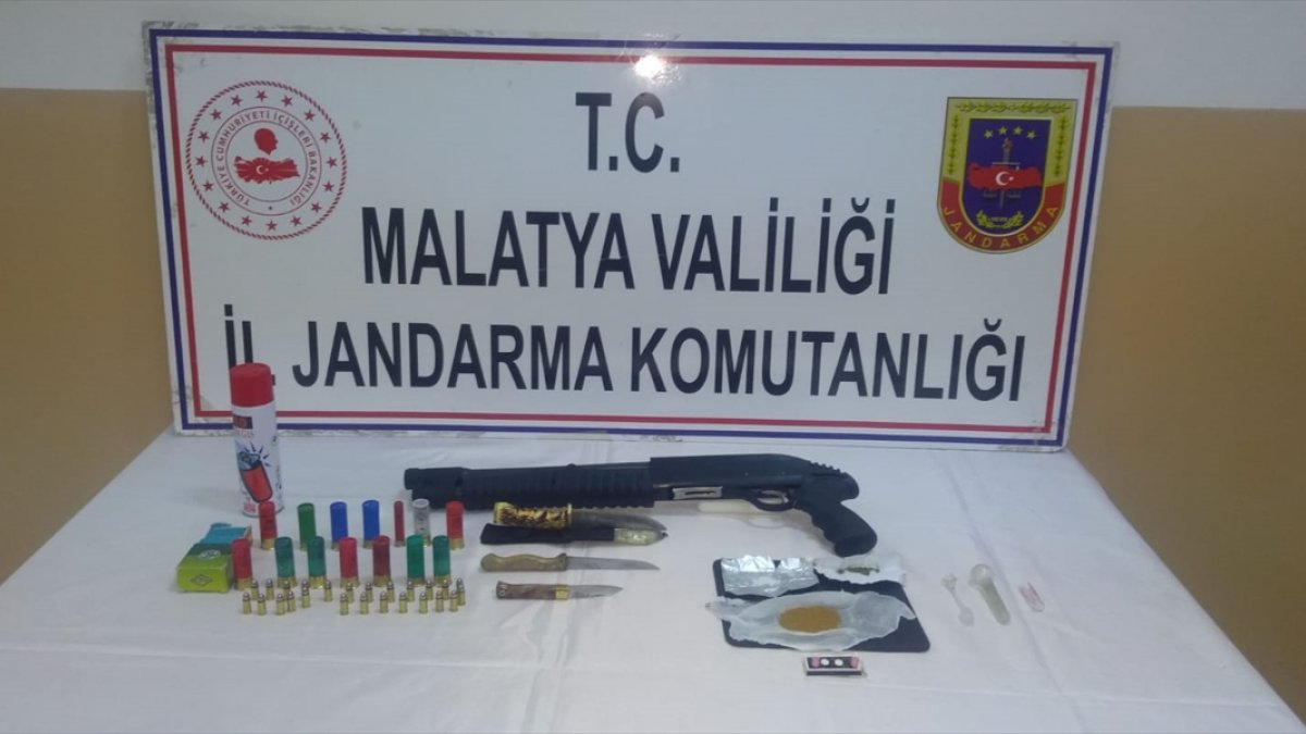 Malatya'da uyuşturucu operasyonu