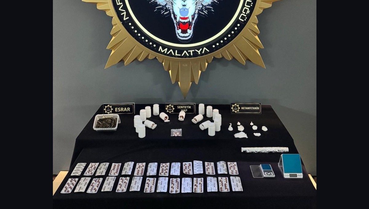 Malatya'da uyuşturucu operasyonu: 14 gözaltı