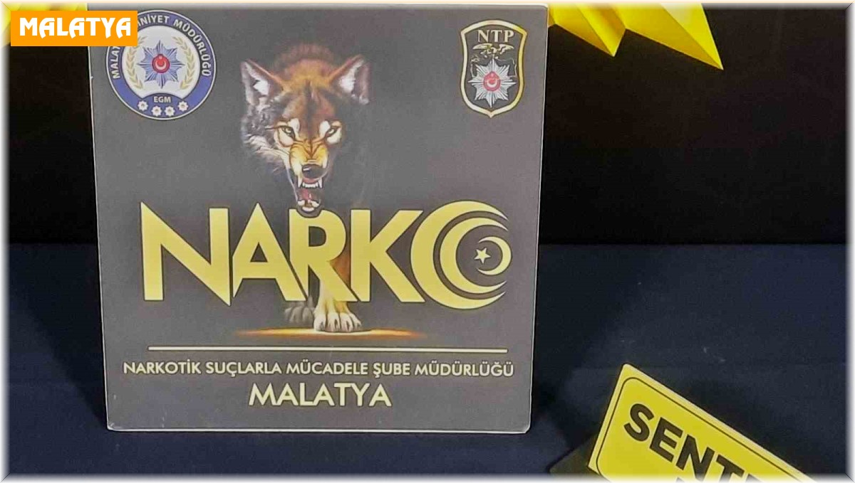 Malatya'da uyuşturucu operasyonu: 3 gözaltı