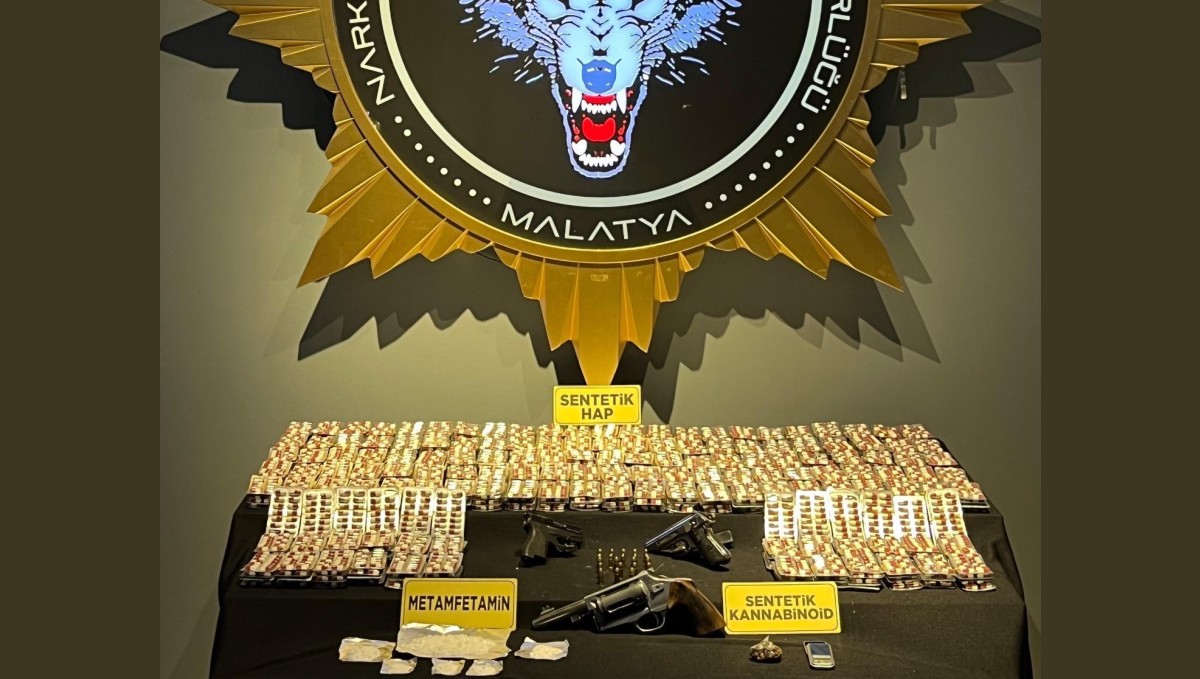 Malatya'da uyuşturucu operasyonu: 3 gözaltı