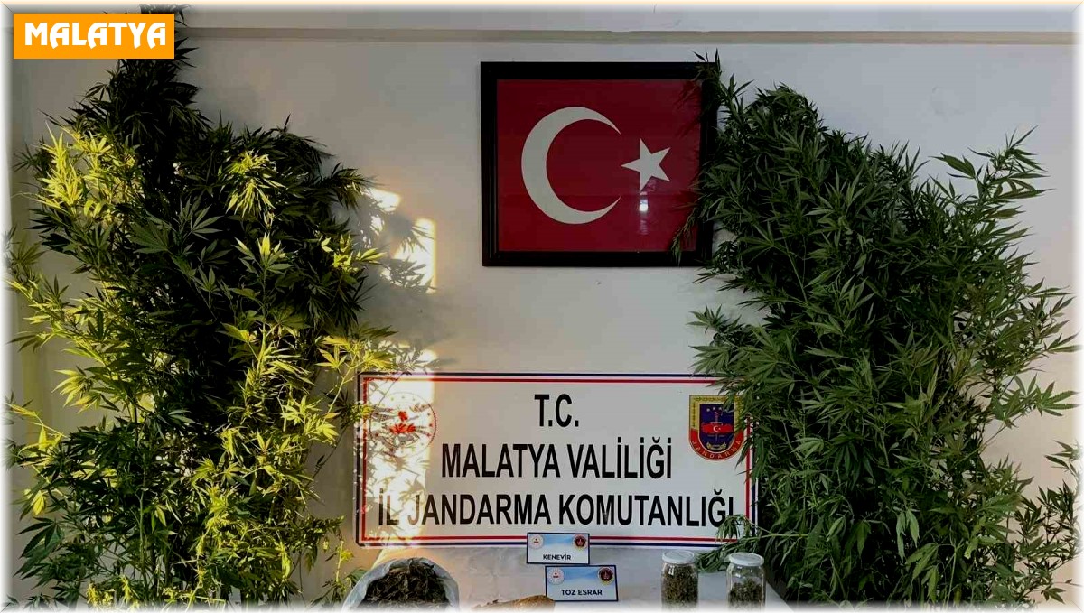 Malatya'da uyuşturucu operasyonu