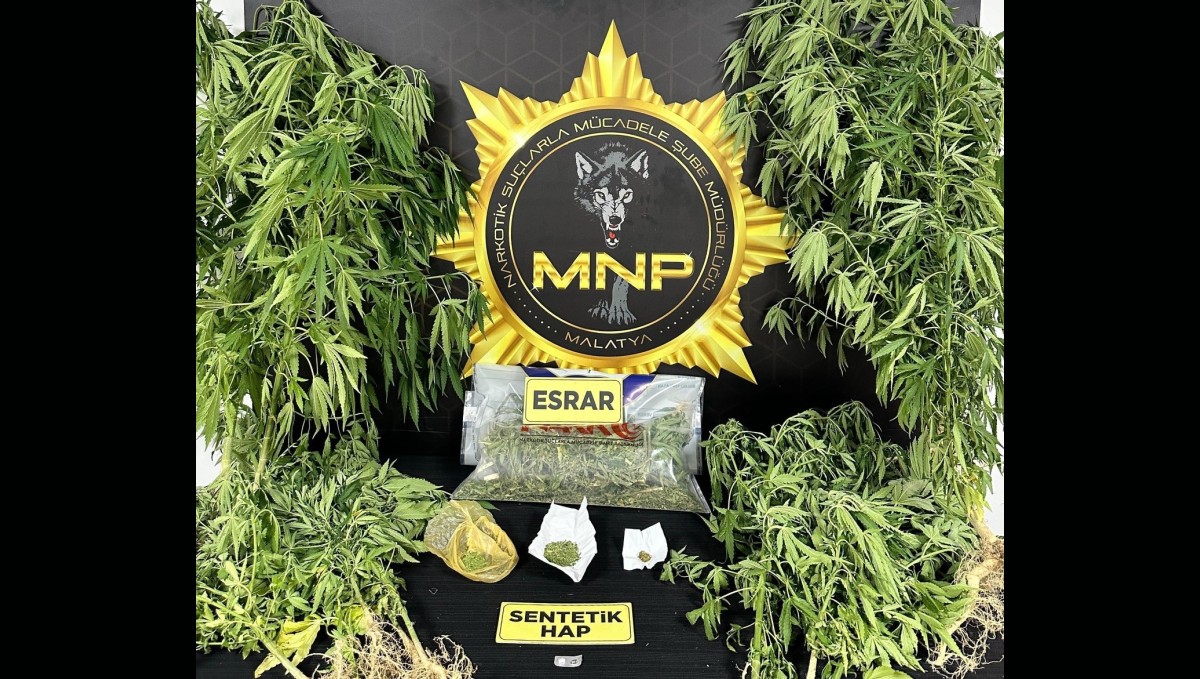 Malatya'da uyuşturucu operasyonu
