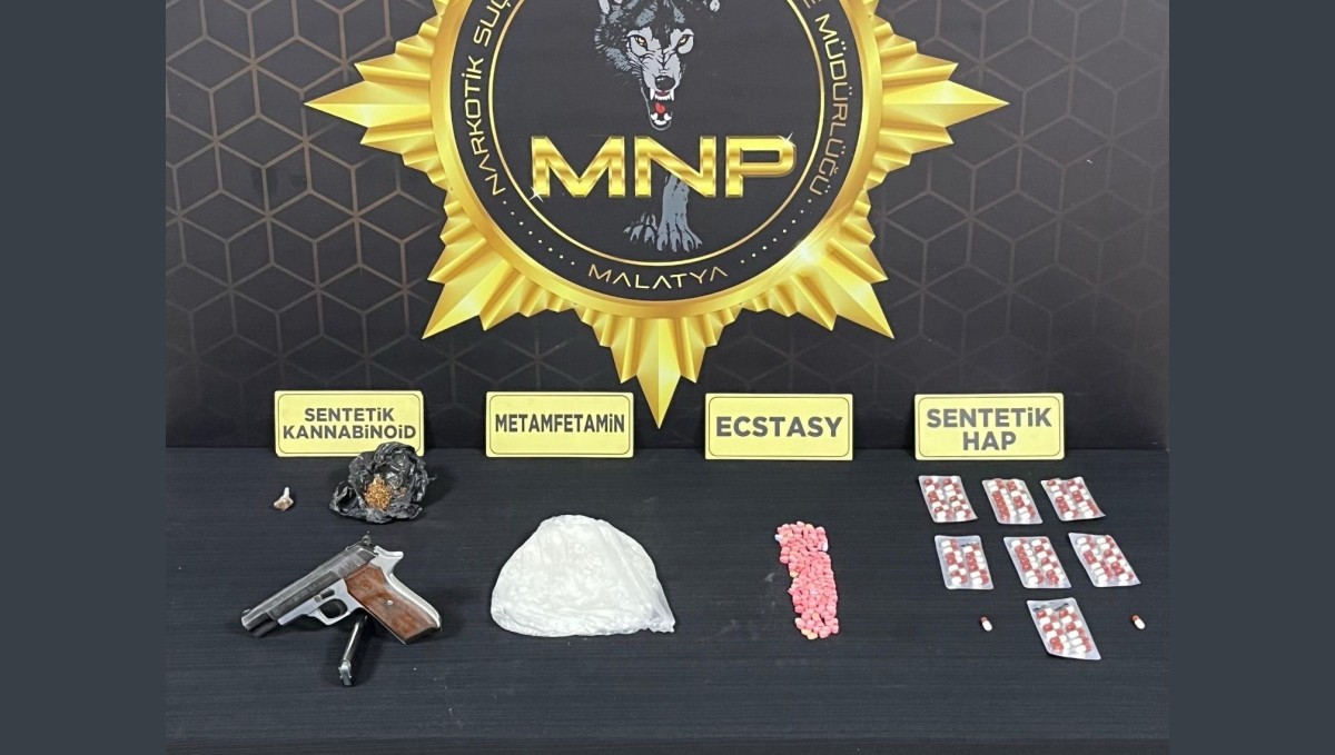 Malatya'da uyuşturucu operasyonu: 4 gözaltı