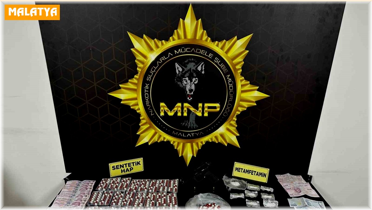 Malatya'da uyuşturucu operasyonu: 4 tutuklama