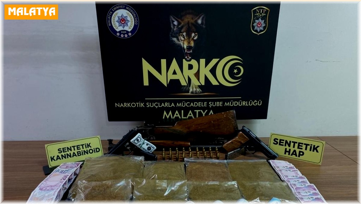 Malatya'da uyuşturucu operasyonu