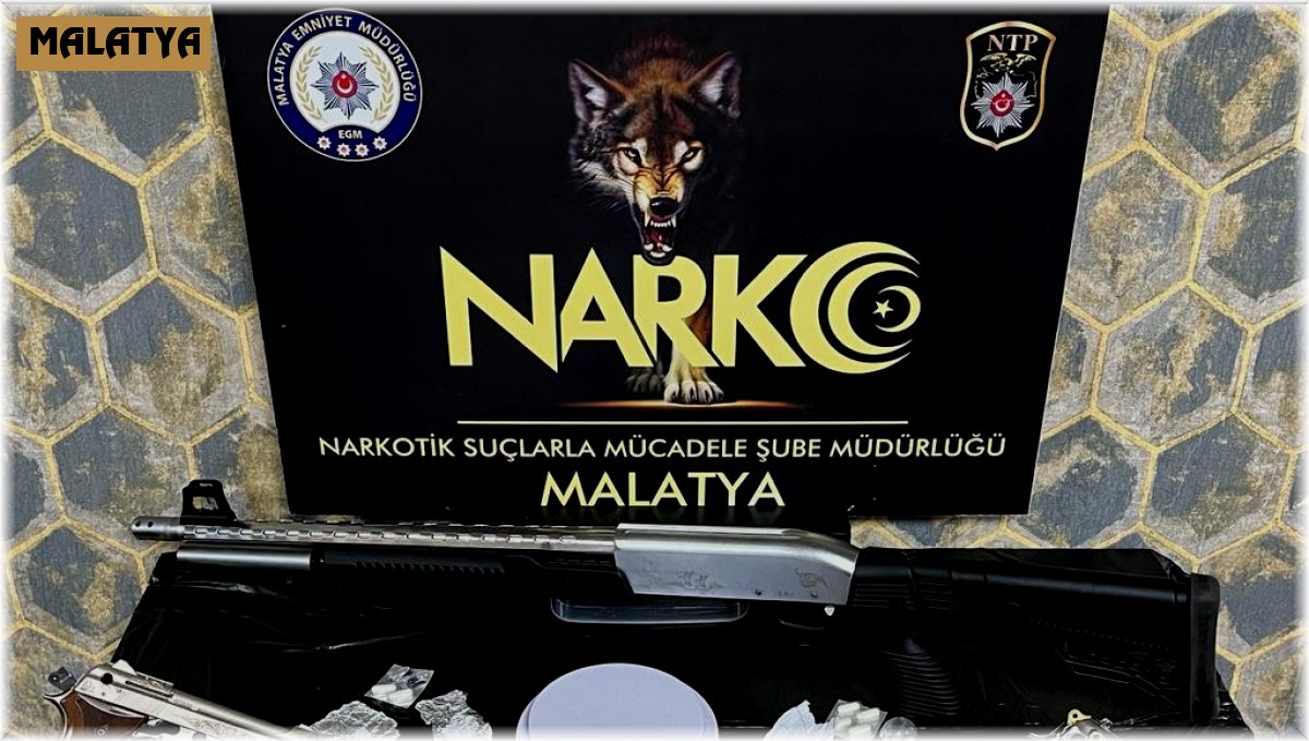 Malatya'da uyuşturucu operasyonu
