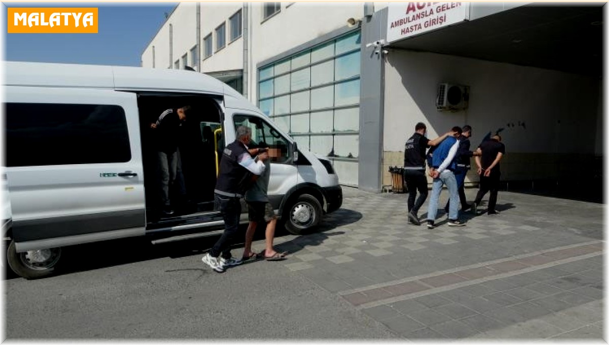Malatya'da uyuşturucu operasyonu: 7 gözaltı