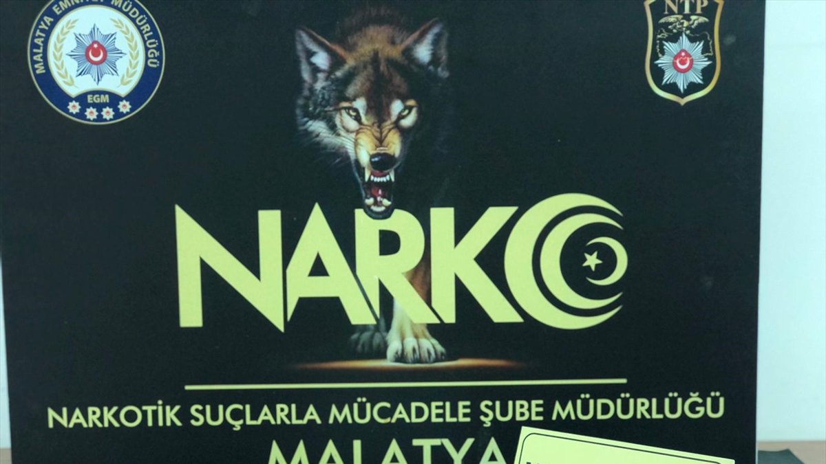 Malatya'da uyuşturucu operasyonunda yakalanan 2 zanlı tutuklandı