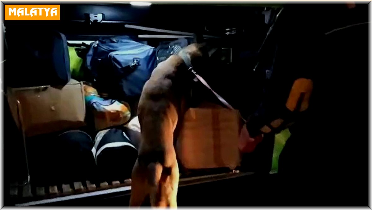 Malatya'da uyuşturucu sevkiyatına polis darbesi