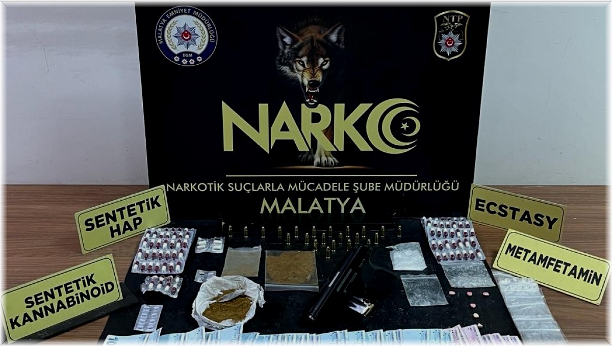 Malatya'da uyuşturucudan: 1 tutuklama