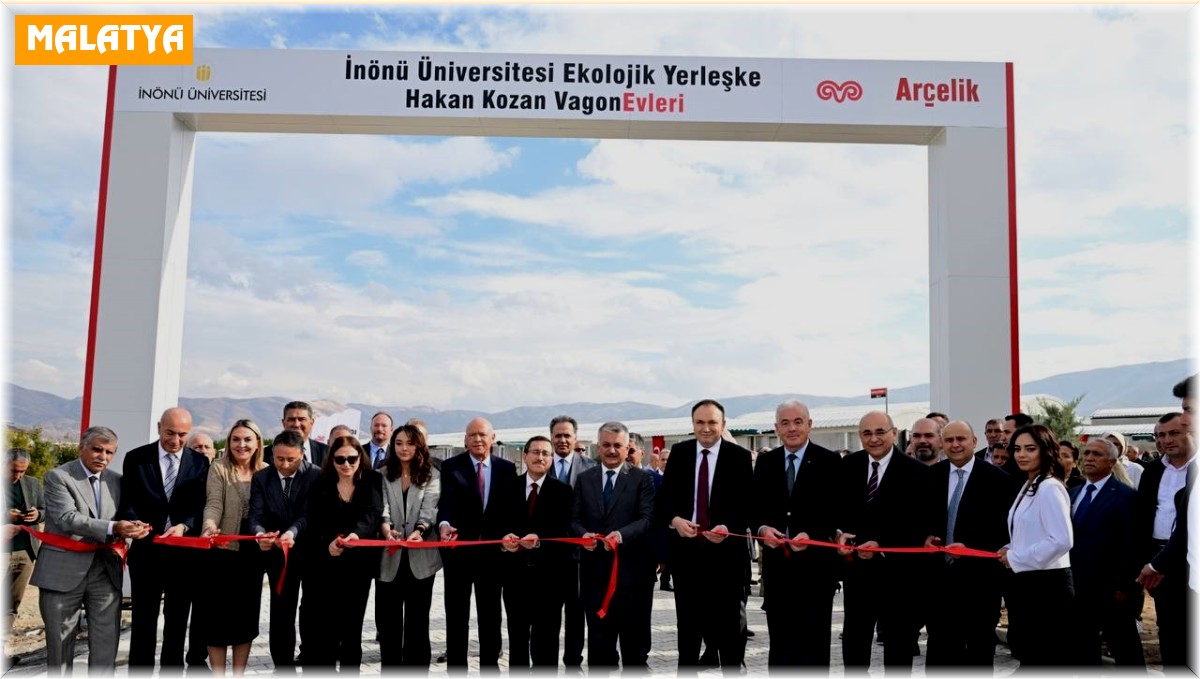 Malatya'da Vagonevlerin açılışı gerçekleştirildi