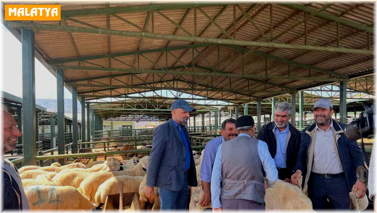 Malatya'da vatandaşlar kurbanlık almak için Arefe Günü'nü bekliyor