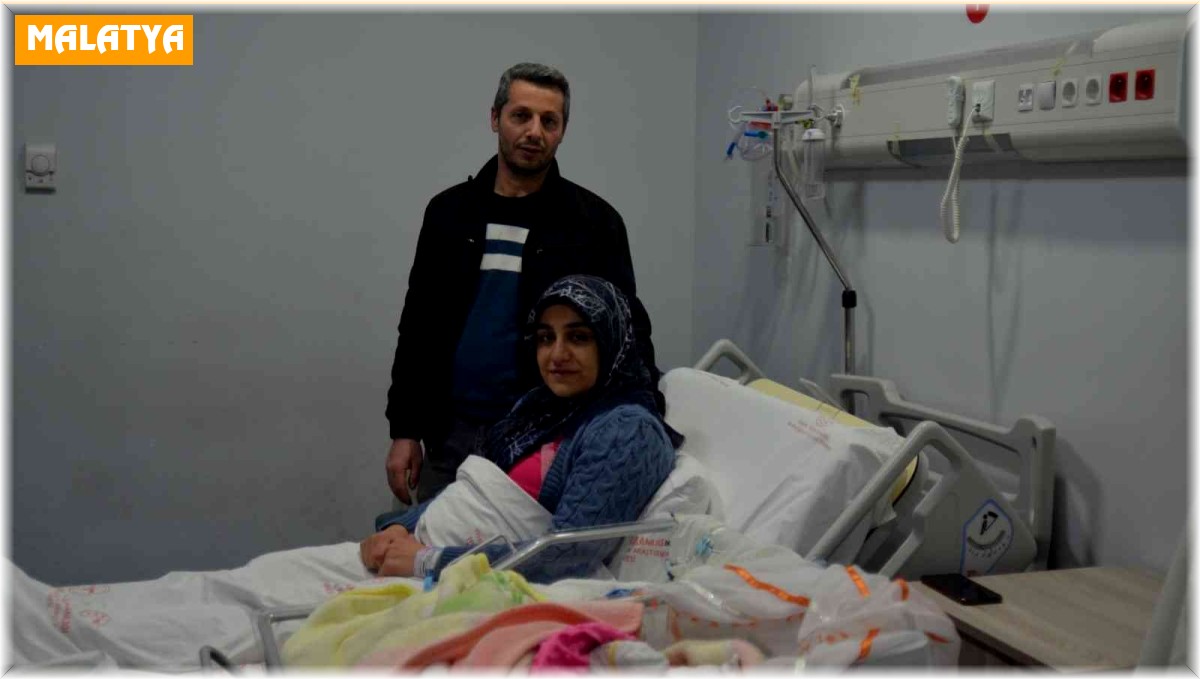 Malatya'da yeni yılın ilk bebekleri ikiz kardeşler Ayşe ve Murat oldu