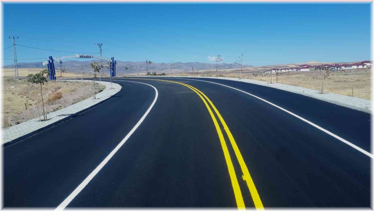 Malatya'da yol işaretleme çalışmalarına devam ediyor