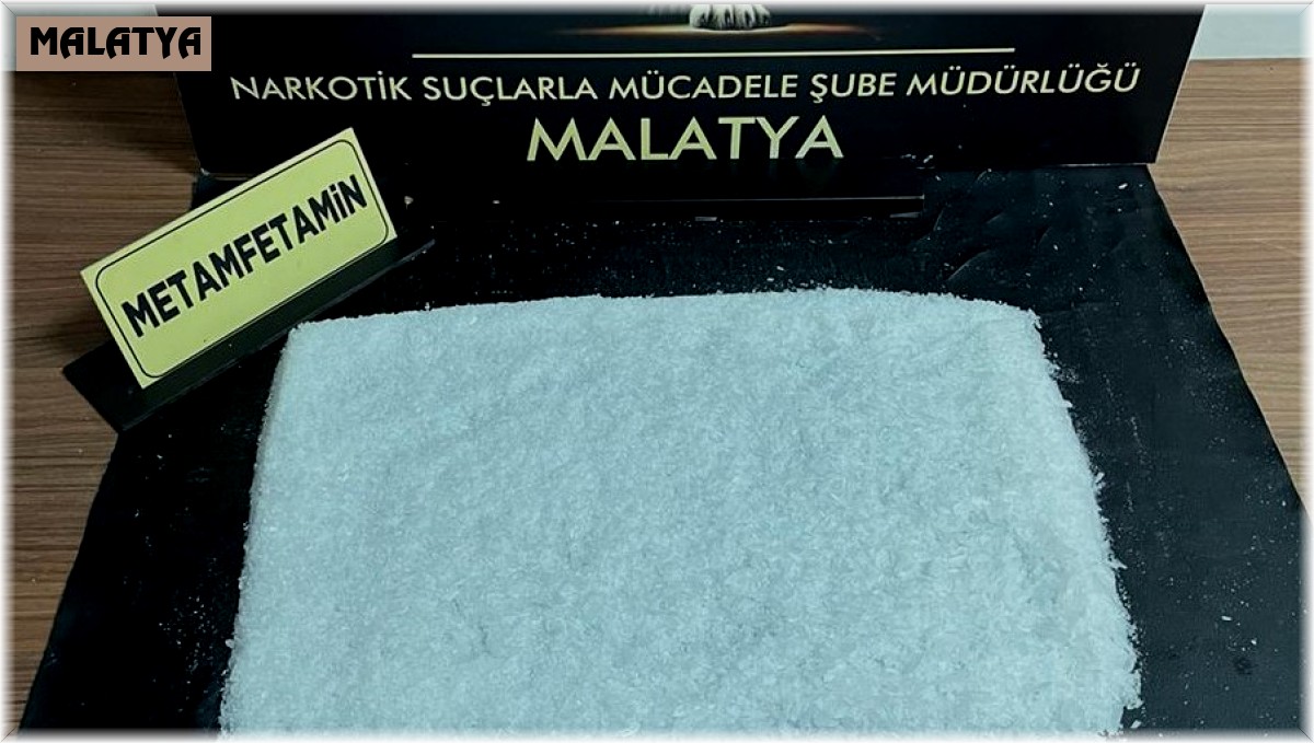 Malatya'da zehir tacirlerine darbe