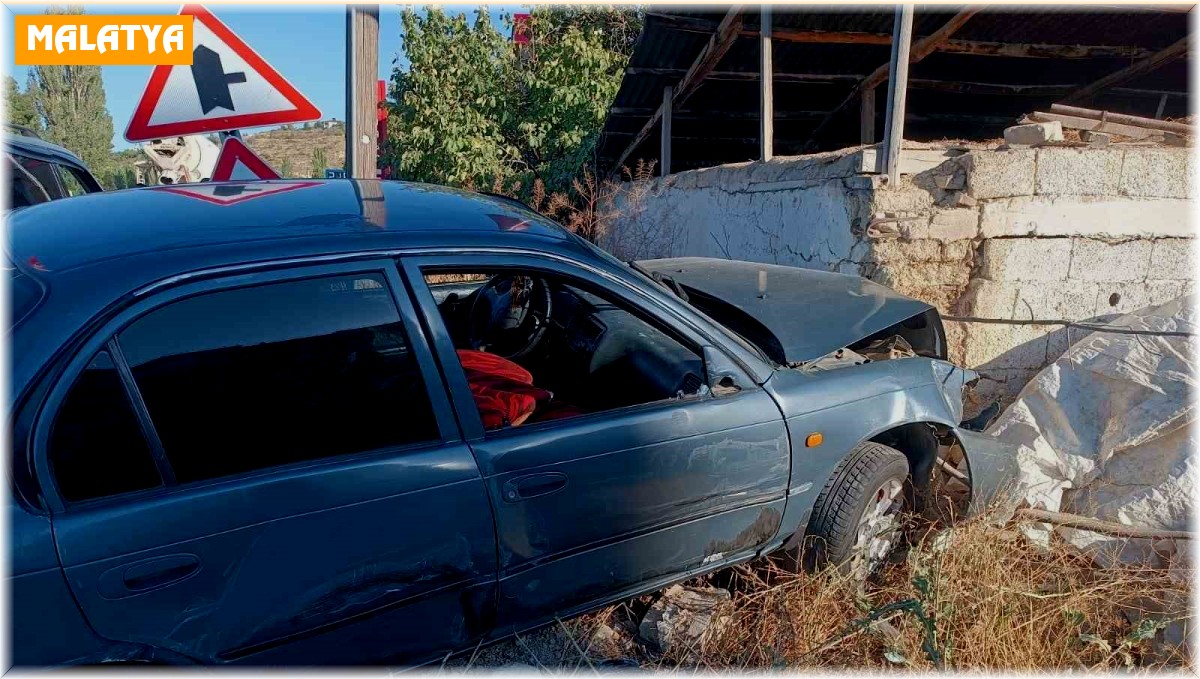 Malatya'da zincirleme kaza: 2 yaralı