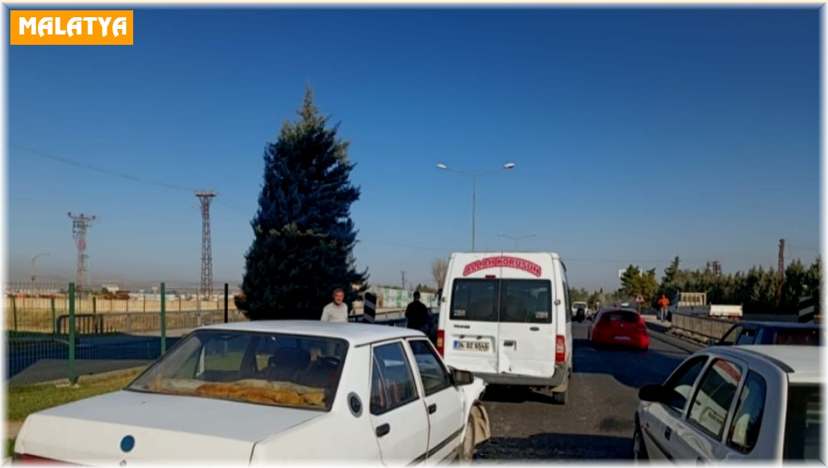 Malatya'da zincirleme kaza: 5 yaralı
