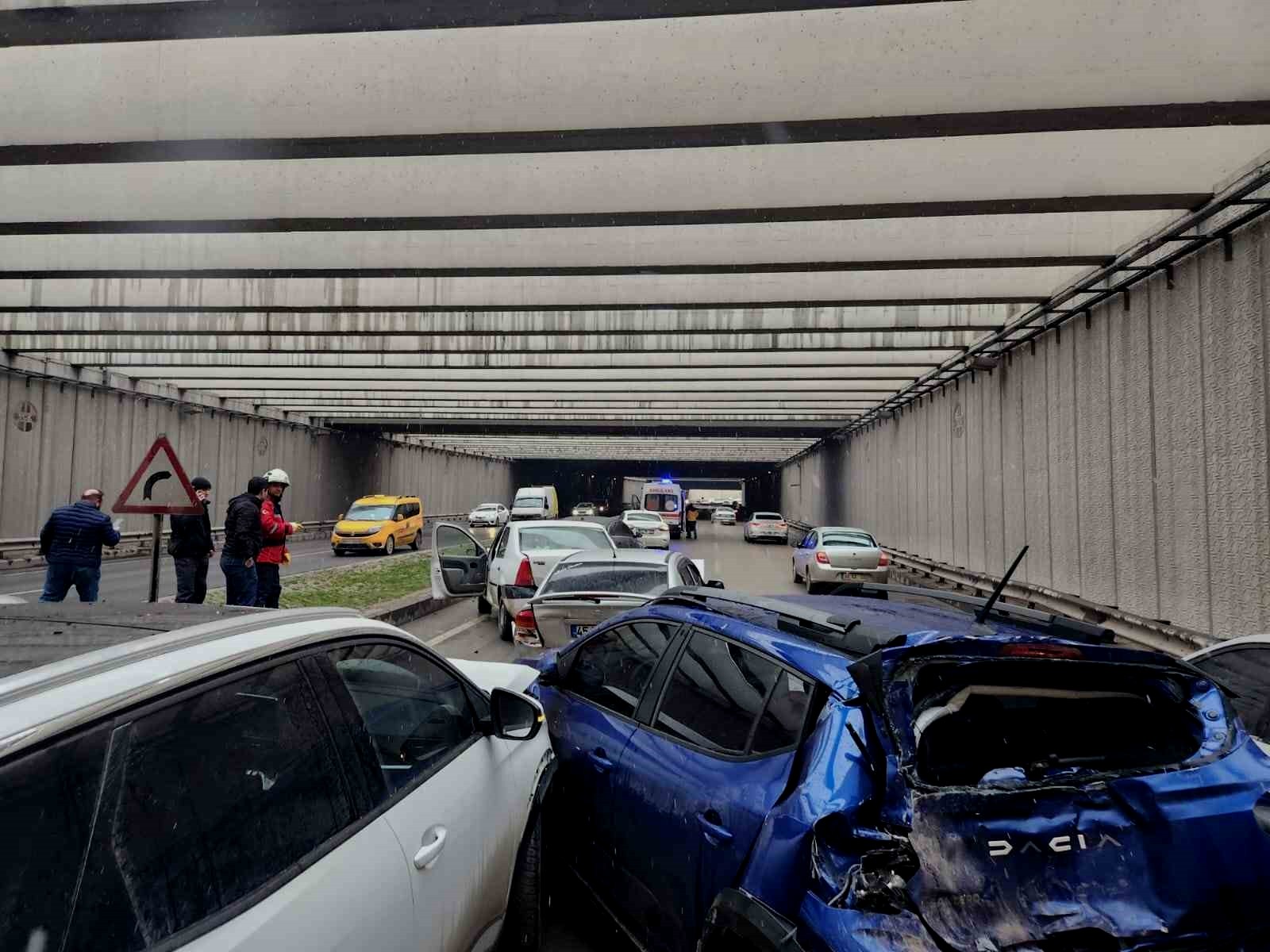 Malatya'da zincirleme kaza: 6 yaralı