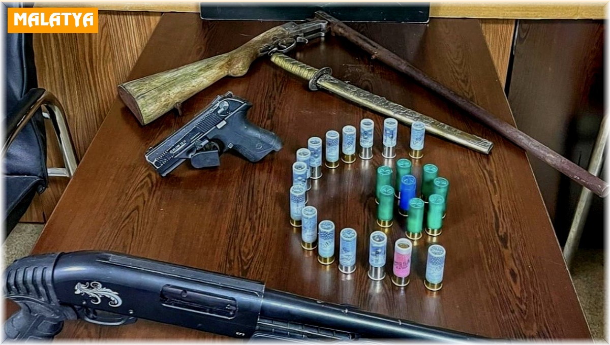 Malatya'daki silahlı gasp olayına ilişkin 2 kişi yakalandı