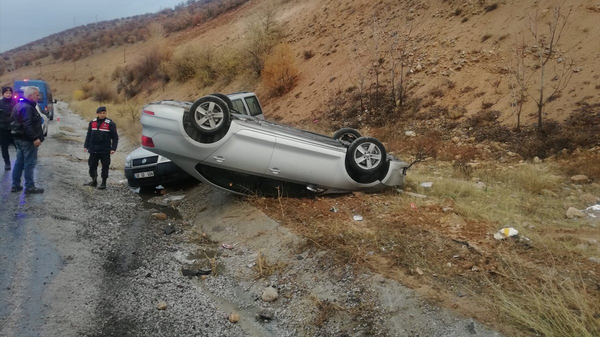 Malatya'daki trafik kazasında 1 kişi yaralandı