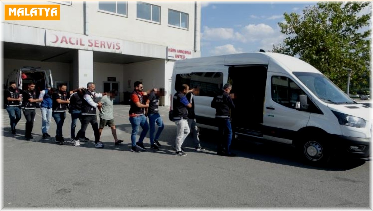 Malatya'daki uyuşturucu operasyonunda 5 tutuklama