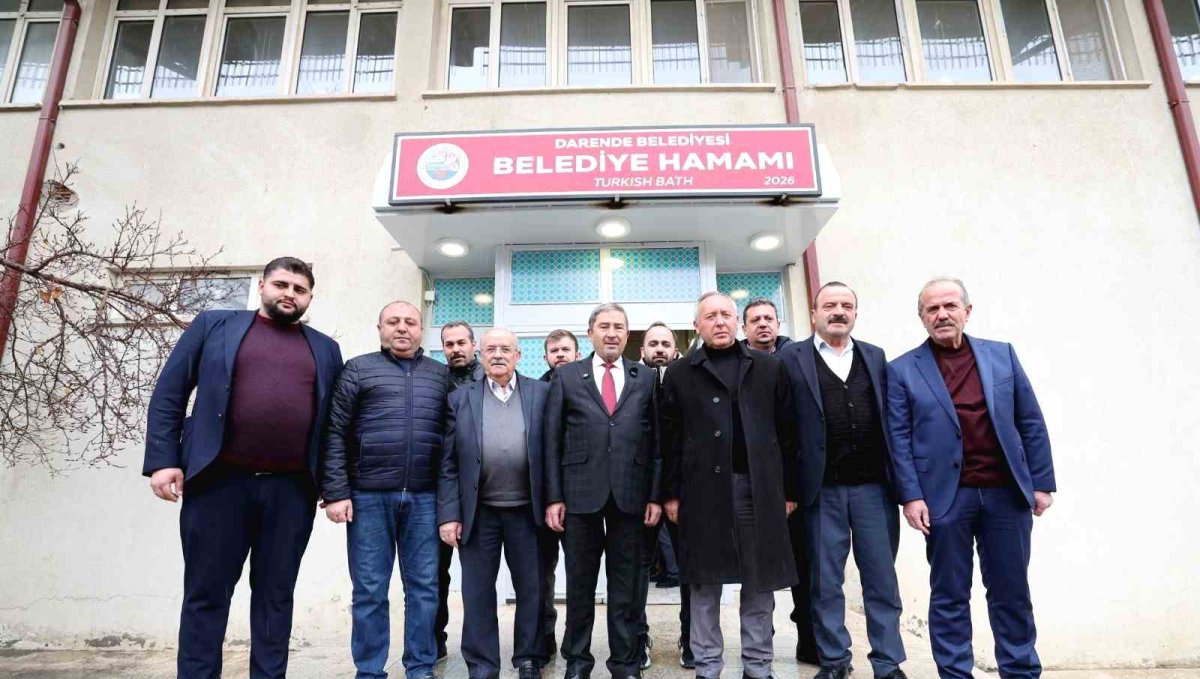 Malatya Darende'de yenilenen hamam hizmete açıldı