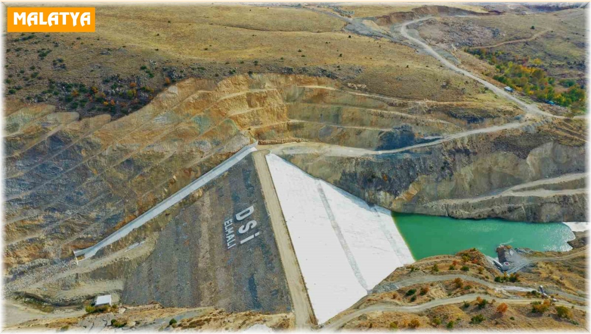 Malatya Doğanşehir Elmalı Barajı ve sulaması tamamlandı