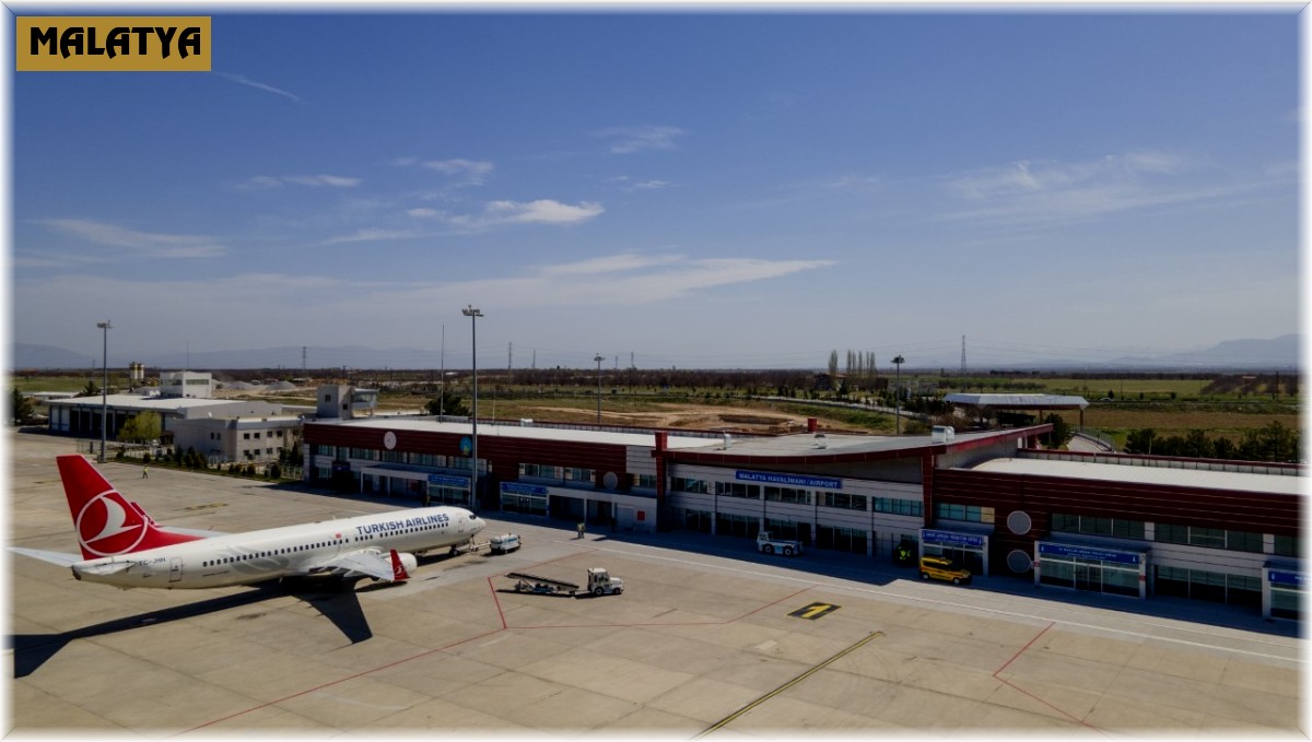 Malatya havalimanı bir yılda 651 bin 388 yolcu ağırladı