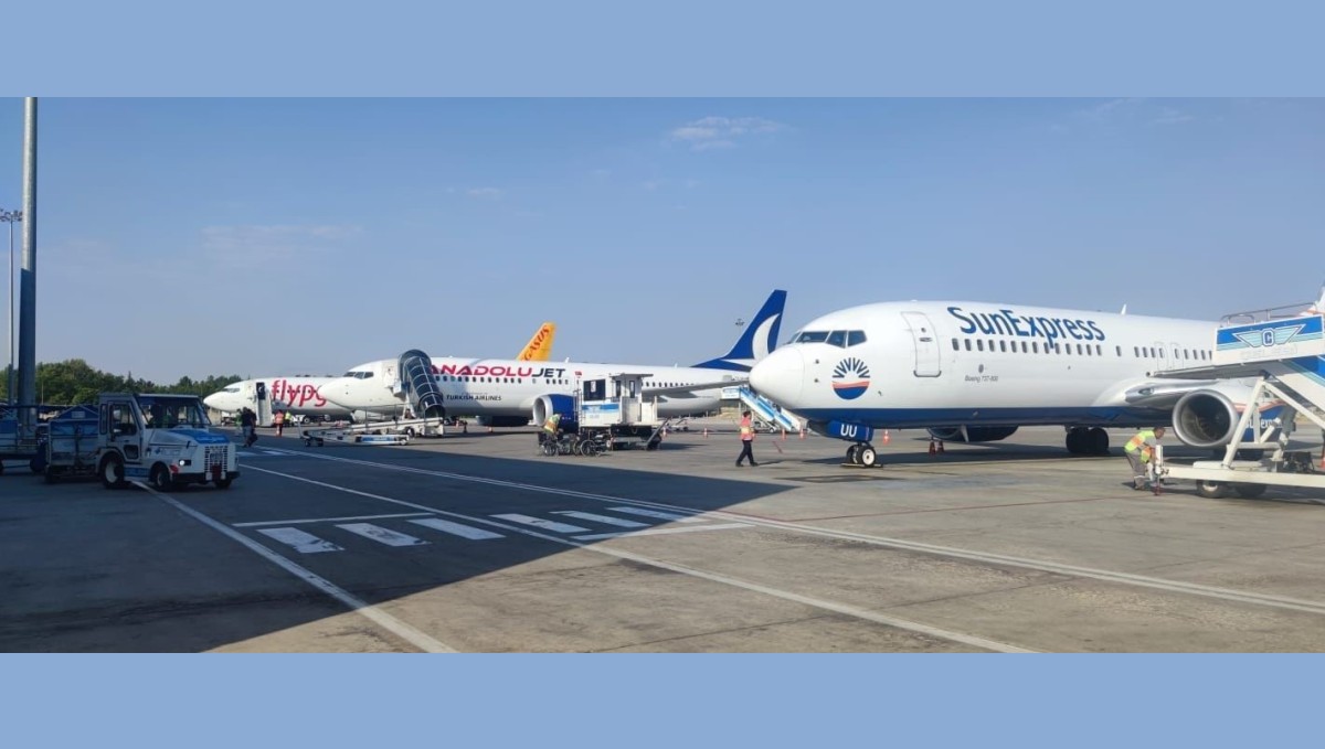 Malatya Havalimanı'nda Ekim ayında 70 bin 548 yolcuya hizmet verildi