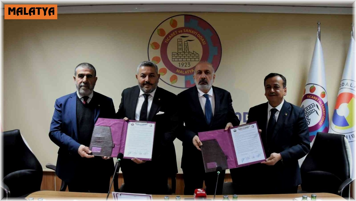 Malatya ile Diyarbakır TSO'lar kardeş oda oldu