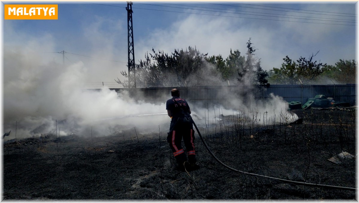 Malatya itfaiyesi 1 ayda 845 olaya müdahale etti
