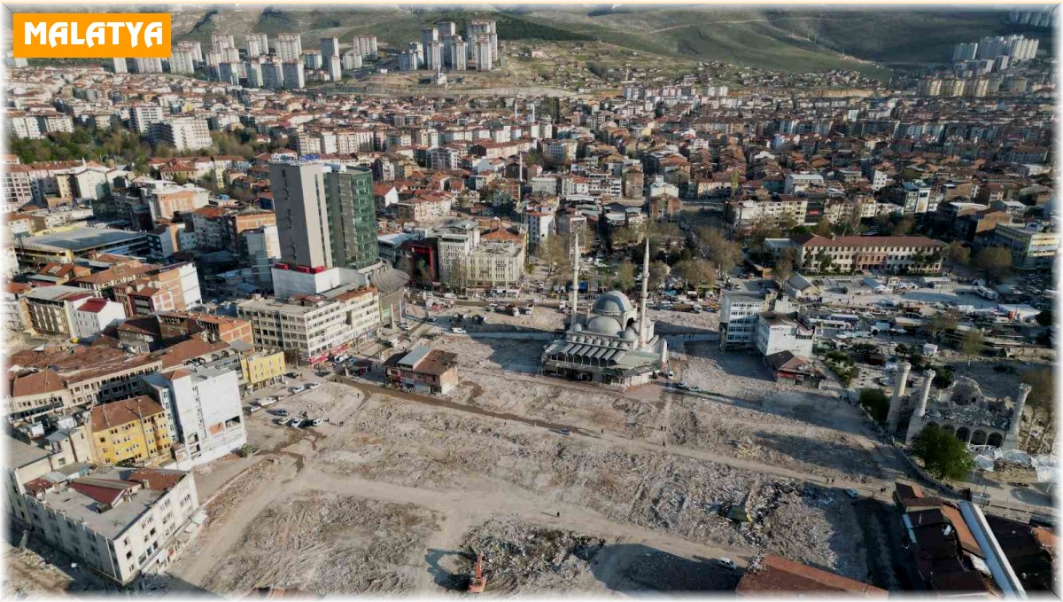 Malatya kent merkezi boş tarlaya dönüştü