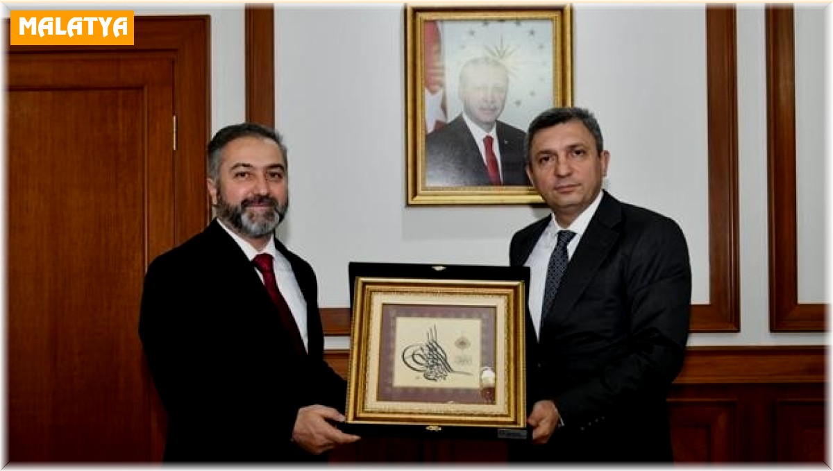 Malatya müftülüğüne atanan Şahin Yıldırım göreve başladı