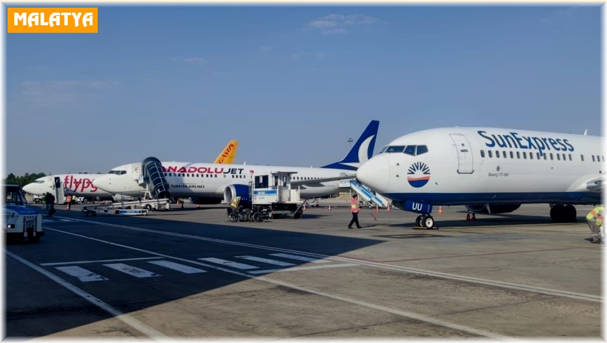 Malatya'nın Ekim ayı uçuş istatistikleri belli oldu