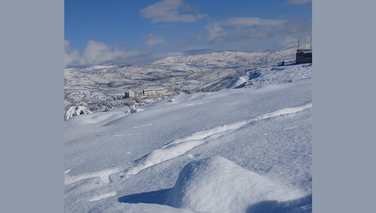 Malatya'nın iki ilçesinde eğitime kar engeli