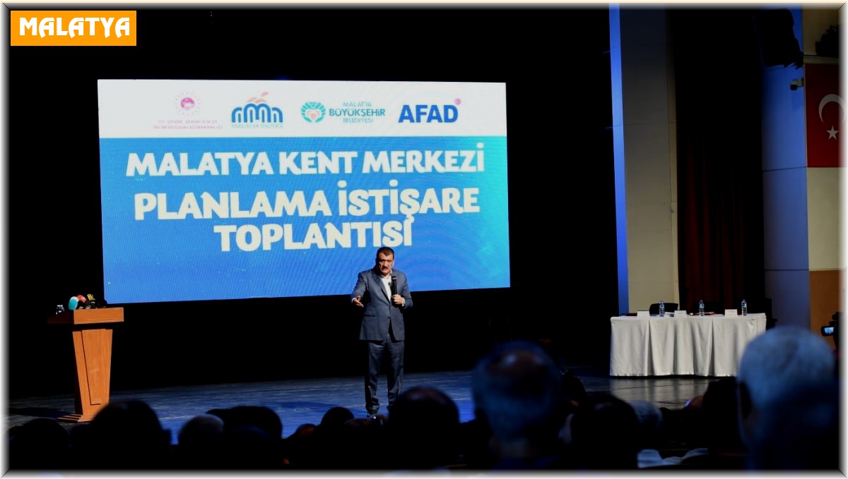 Malatya'nın kent merkezi için hazırlanan proje görücüye çıktı
