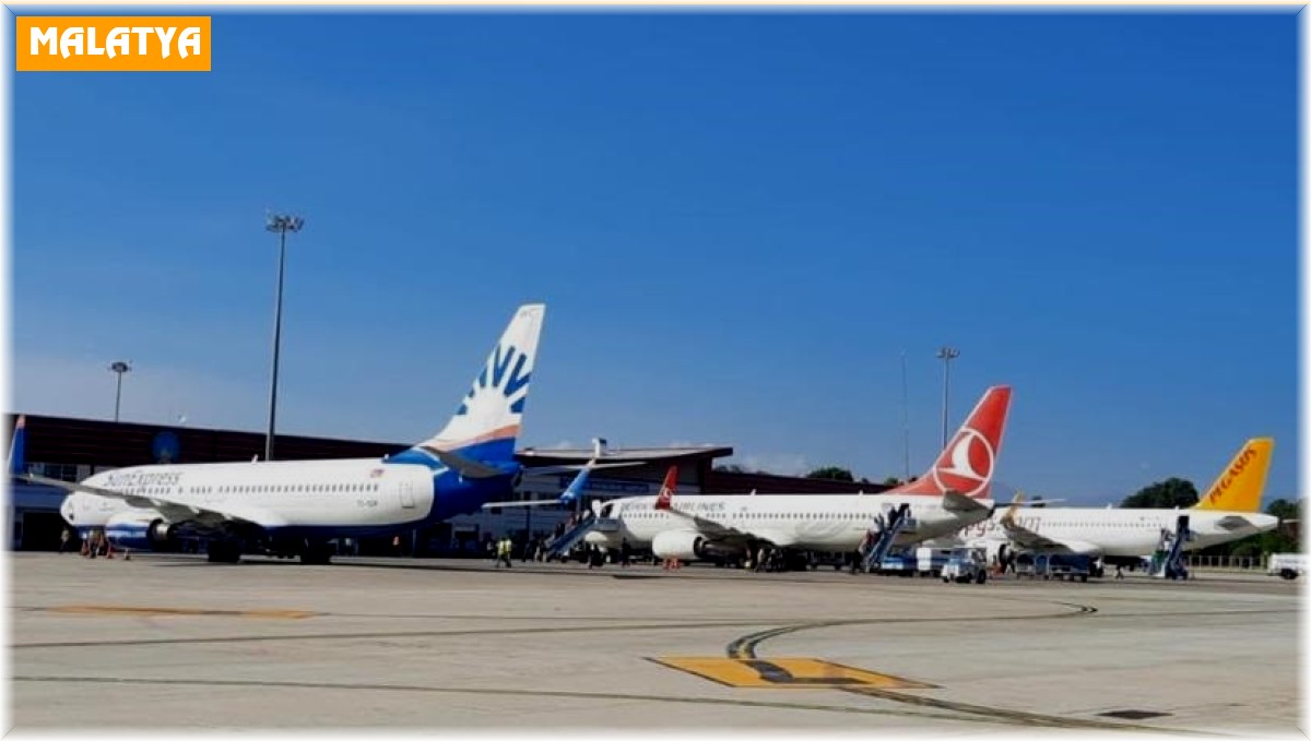 Malatya'nın Mart ayı uçuş istatistikleri açıklandı