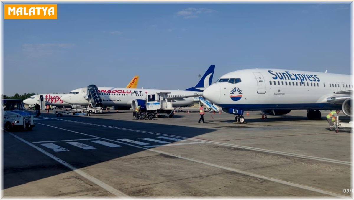 Malatya'nın Temmuz ayı uçuş istatistikleri yayımlandı