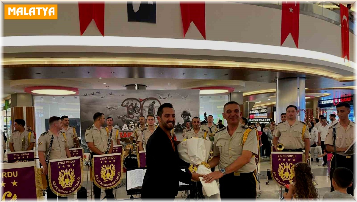 Malatya Park AVM'de Zafer coşkusu