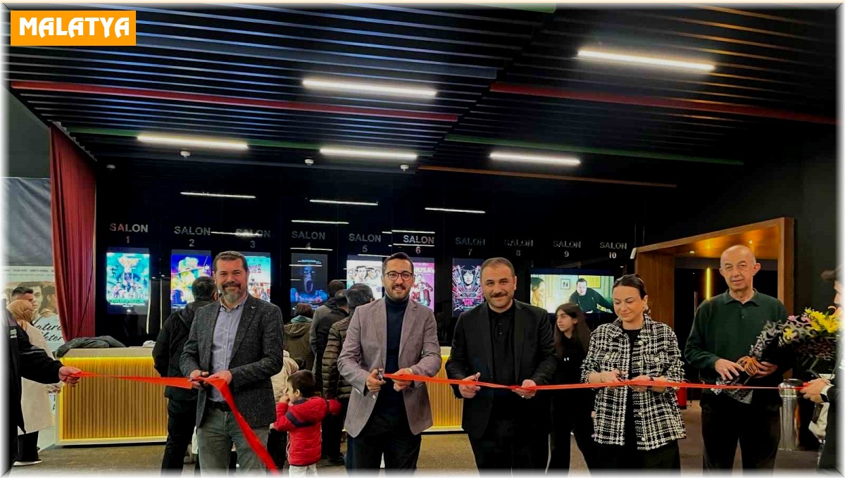 Malatya Park'ta Yeşil Sinema hizmete girdi