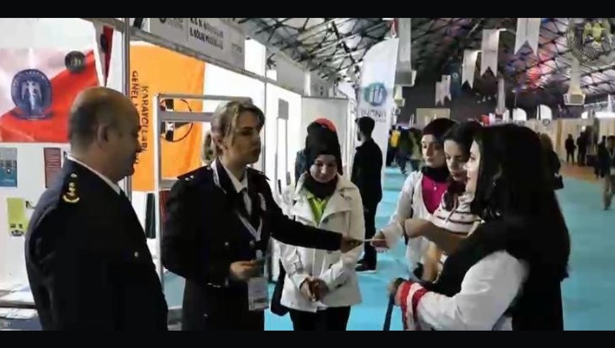 Malatya polis akademisi standına yoğun ilgi