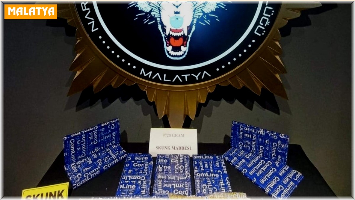 Malatya polisi zehir tacirlerine göz açtırmıyor