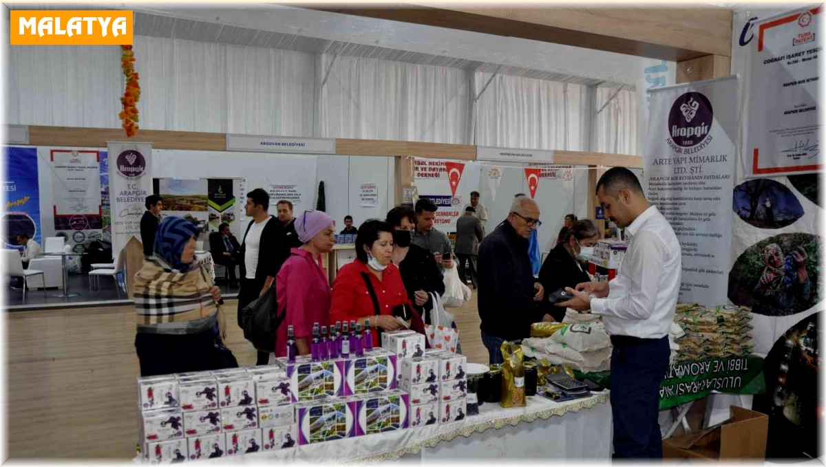 Malatya standı ziyaretçilerden tam not aldı